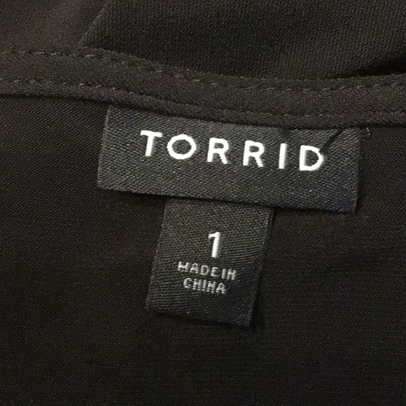 Torrid jersey knit little black dress - Picture 4 of 6